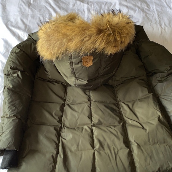 Mackage - ADALI Down Coat With Natural Fur Signature Mackage Collar - Picture 1 of 11